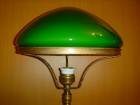 Лампа настольная. зеленый плафон. артдеко. №14 фото #3